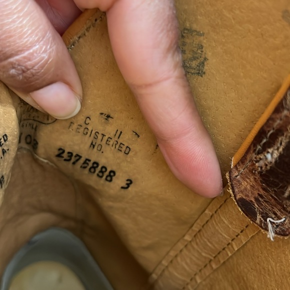 ❤️Tan leather Cowboy “Boots on the Ground” Remix Boots. - Picture 7 of 15